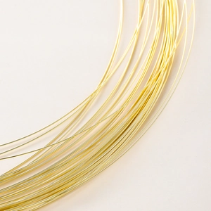 Bright 14K/18K gold-filled jewelry wire for DIY necklace and bracelet crafting