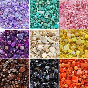 Acryl Lose Perlen Gemischte Formen Stern Herz Blume Schleife Künstliche Perlen DIY Schmuckherstellung Zubehör Für Armband Halskette Handykette