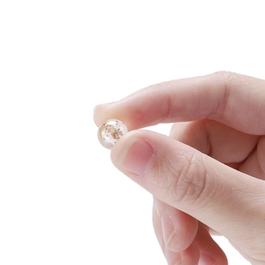 8mm heldere acrylkralen met gekleurde lovertjes voor DIY-sieraden maken en hobby