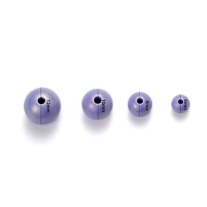 Pastel purple acrylic beads in 12mm 10mm 8mm and 6mm sizes for jewelry making
