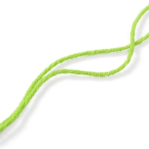 Bright green 4-ply milk cotton yarn roll for DIY crochet doll knitting and handicraft