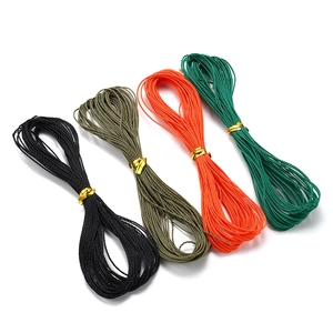Cordino cerato intrecciato da 1 mm in 4 colori per creazione di gioielli fai-da-te