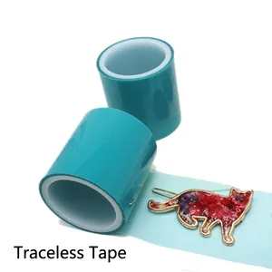 Lake blue seamless tape for DIY resin crafts shown with a cat-shaped mold