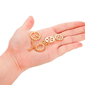 Steampunk gouden legering tandwielen en horlogewijzers voor DIY sieraden maken