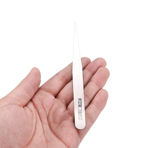 Pince droite TS-12 antimagnétique en acier inoxydable pour fabrication de bijoux DIY