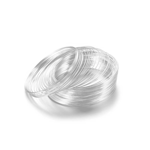 DIY Jewelry Making Memory Wire 0.6mm Metal Coils For Bracelets Necklaces Beading Supplies Gold Silver KC Gold Iron Wire