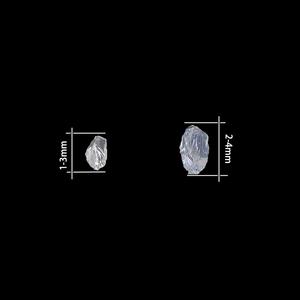 Sabbia di vetro colorata 1-4mm per riempimento resina fai-da-te e micro paesaggistica