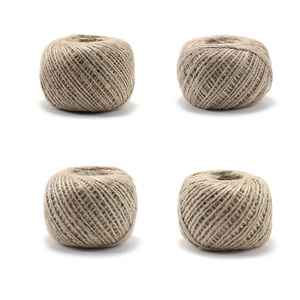 Natural Linen Jute Twine Rope For DIY Craft Beading Materials Gardening Decoration Bundling String Braided Rope For Packing