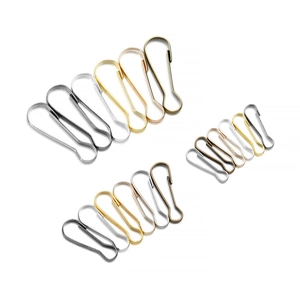 Variété d'épingles gourde en or, argent et bronze pour accessoires de sacs DIY