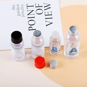 Ultra-heldere epoxyhars AB-lijmset in plastic flessen voor DIY-sieraden maken