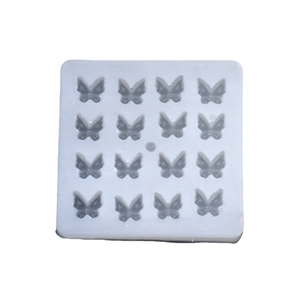 16-cavity butterfly silicone mold for resin casting and DIY handmade clay crafts