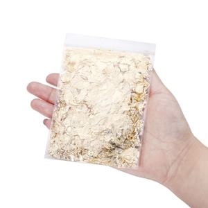 5g bag of shiny gold foil flakes for nail art and DIY resin crafts decoration