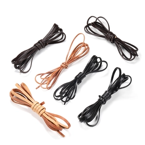 Square Genuine Cowhide Leather Cord For DIY Jewelry Making Handmade Braided Top Grain Leather String Bracelet Necklace Accessories