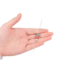 Big eye needle threading tool for DIY jewelry beads making bracelets and necklaces