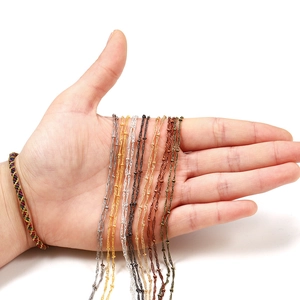 1.8mm stainless steel satellite chain collection in multiple colors for DIY jewelry making