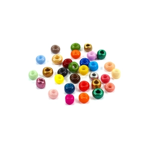 Kleurrijke glazen kralen in 33 kleuren voor DIY sieraden maken en armband ambachten
