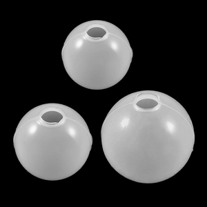 Three spherical silicone molds for DIY resin casting and jewelry making in various sizes