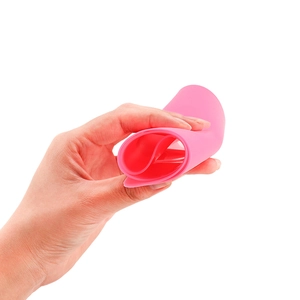 Flexible pink silicone craft mat for DIY resin projects showing high elastic durability