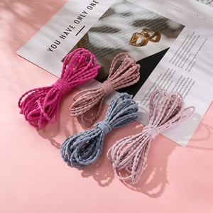 Elastici per capelli in nylon 3mm ad alta elasticità in quattro colori diversi