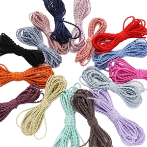Cordino elastico in nylon 3mm colorato con trama intrecciata per elastici e gioielli fai da te