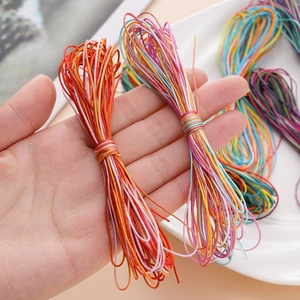 Gekleurde 72-gauge nylon verloopkoorden voor DIY armband weven en sieraden maken