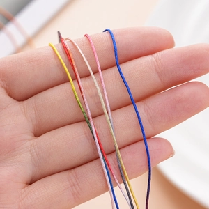 Detail van 72# nylon verloopkoord met fijne textuur voor DIY sieraden maken