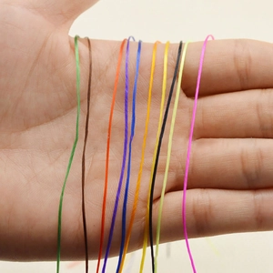 Colorful 1mm elastic crystal stretch cords for DIY jewelry making and beading crafts