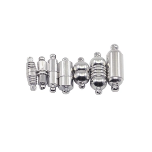 Set di fermagli magnetici argento per la creazione di gioielli e braccialetti fai-da-te