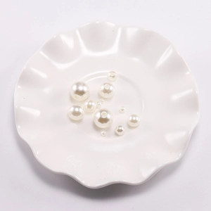 Ronde ABS imitatieparels in diverse maten voor DIY sieraden en accessoires