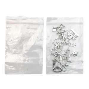 Set de breloques médicales en argent antique avec stéthoscope et seringue pour bijoux