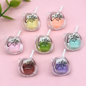 Luminous Miniature Resin Coffee Cup Charms For DIY Jewelry Making Pendants For Keychain Hair Accessories Coffee Cup Collection
