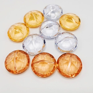Crystal diamond place card holder with multifaceted geometric cut for table display