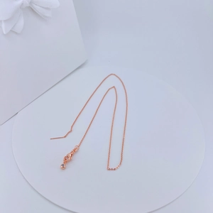 Pendientes de hilo con ojo de la suerte chapados en oro rosa de 18 quilates