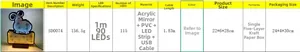 Technical specifications of the goat-shaped LED 3D infinity mirror lamp with USB power cable