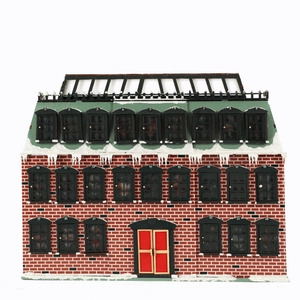 Wooden Light Up Christmas Advent Calendar House With 24 Storage Drawers LED Glowing Holiday Countdown Decoration Home Decor