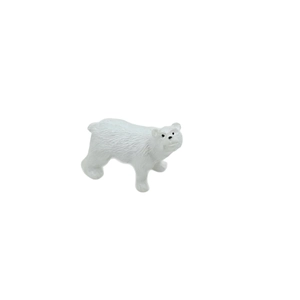 Creative polar bear miniature figurine for home micro-landscape and DIY garden decoration