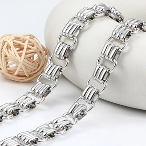 Chaîne Industrielle Épaisse en Acier Inoxydable pour la Fabrication de Bijoux DIY Chaîne à Maillons Robustes pour Collier Bracelet Sacs Accessoire