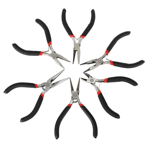 Hardened Stainless Steel Mini Jewelry Pliers Professional DIY Handmade Tool Needle Nose Round Nose Pliers For Jewelry Making