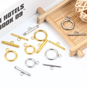 Edelstahl Knebelverschluss OT Schnalle Für DIY Schmuckherstellung Halskette Armband Verbindung Knochenform Knebelverschlüsse