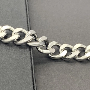 Polished 10mm stainless steel Cuban link chain for DIY necklaces and bracelets