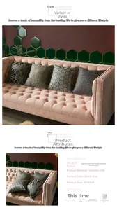 Detailed view of heavy faux silk geometric pillow cover in 45x45cm on a luxury sofa