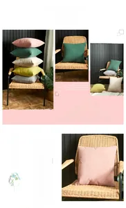 Close-up of pink embossed pillowcase texture with a hidden zipper on soft thick fabric