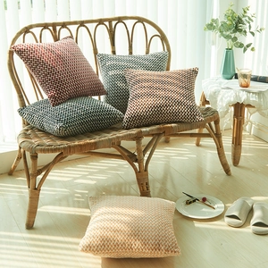 Herringbone Woven Plush Pillow Case Double Sided Soft Throw Cushion Cover Winter Warm Home Decor For Sofa Couch Living Room