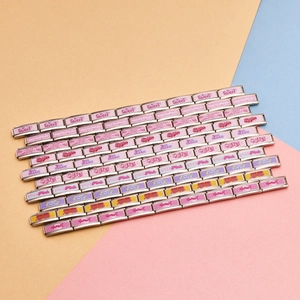 Charm per bracciali italiani in acciaio inox con fiori colorati e scritte motivazionali