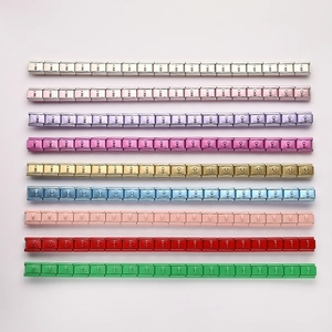 Italian modular stretch bracelet in nine matte colors high-quality stainless steel jewelry