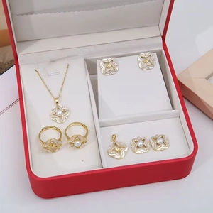 Set Componenti per Gioielli Fai da Te Stella Polare Quadrata Con Perno in Argento Sterling 925 Rame Oro Argento Madreperla Zirconia Ciondolo Base Anello per Creazione Gioielli Donna
