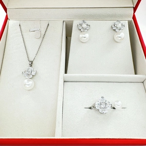 Componentes de Joyería de Cobre Chapado en Oro 18K Flor Strass para DIY Con Poste de Plata de Ley 925
