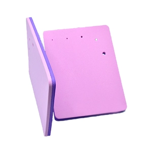 Dual-color 5-hole foam modeling mat for fondant flower shaping and wool felting diy
