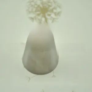 Détail de la douille russe en acier inoxydable avec motif de fleur à huit pétales