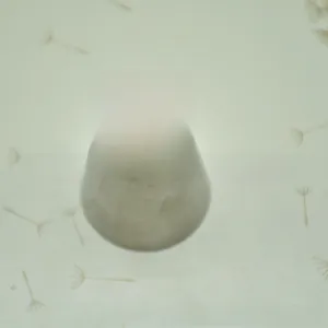 Vue détaillée de la douille à pâtisserie en acier inoxydable avec motif de trous précis